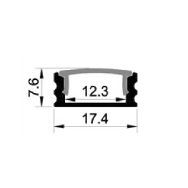 LS1707 Aluminium profil