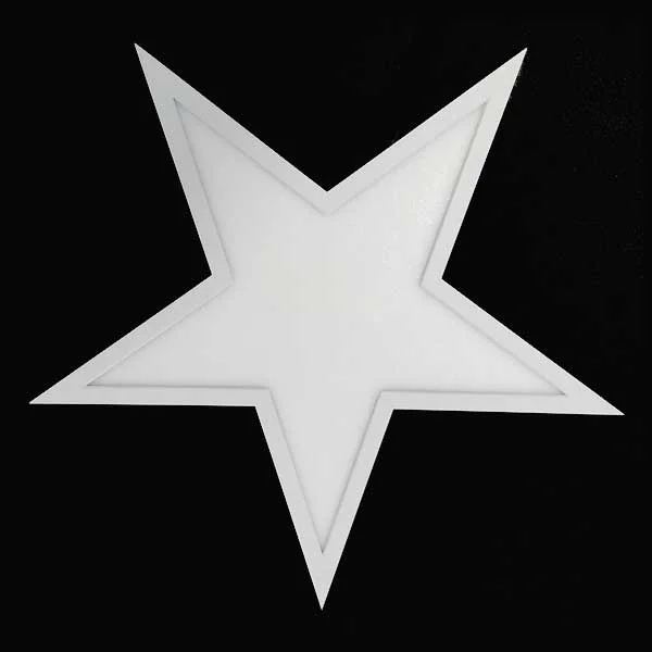LED panel stjärna