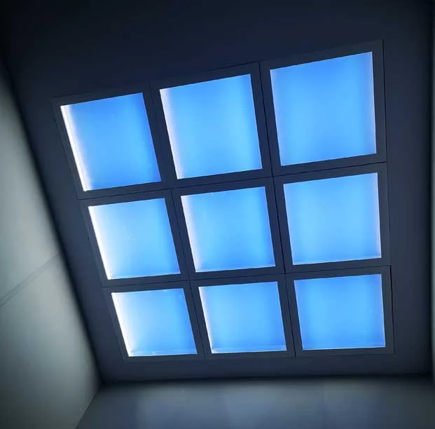 LED panel sky light bildserie